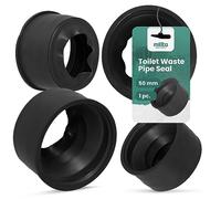 Millto Joint de tuyau de vidange 50 mm en caoutchouc adaptateur anneau manchon flexible tuyau PVC PP systèmes de drainage canalisation