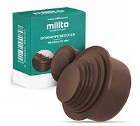 Millto™ Réducteur De Réducteur Ø 110 mm DN 100 Marron À Plusieurs Niveaux Ø 63 À 100 mm Réducteur Adaptateur Filtre De Tuyau De Descente | Réduction Des Tuyaux De Transition Tuyau De Descente