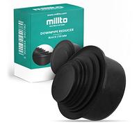 Millto™ Réducteur De Réducteur Ø 110 mm DN 100 Noir À Plusieurs Niveaux Ø 63-100 mm Réducteur Adaptateur Filtre De Tuyau De Descente | Réduction Des Tuyaux De Transition DeTuyau