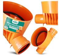 Millto Regard Inspection Fond DN315 160 x 315 mm Sortie Plastique Tube Montée Drainage Joint Souterrain Évacuation Eaux Usées Système Collecteur
