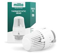 Millto™ Vanne de radiateur thermostatique M30 x 1,5 Tête de remplacement thermostat | Système de chauffage à température de modulation de zone à 6 niveaux