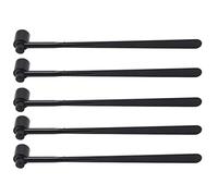 Milltrip - Marteau cutané en Fleur de Prunier, extrémité Unique, Poignée en ABS, en Acier Inoxydable, pour L'industrie, 5 Pièces