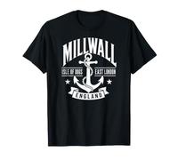 Millwall, île aux Chiens, est de Londres, Angleterre, Impression Blanche T-Shirt