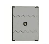 Millwo Plateau de chaîne de transport pour machine à bandes de chant 80 x 63 x 18 mm en nylon et caoutchouc réduisant les vibrations Support stable pour équipement de travail du bois Armoire robuste