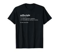 Millwright Dictionnaire Humoristique Mécanicien Industriel T-Shirt