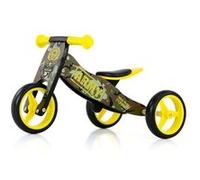 Milly Mally 2-in-1 loopfiets Jake Army Draisienne à 3 Roues Junior Vert olive/Jaune Vert G