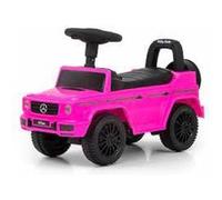 Milly Mally Mercedes G350D S Toboggan Voiture pour Enfants à partir de 1 an avec klaxon et Bruit du Moteur Rose