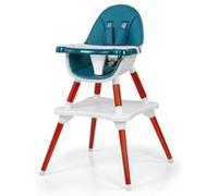 Milly Mally Chaise Haute 2en1 Malmo Vert Foncé Multicolore G