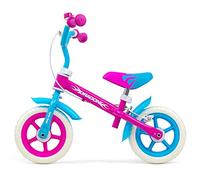 Milly Mally loopfiets Dragon Draisienne à 2 Roues 10 pouces Junior Frein à serrer Rose/Bleu Blauw G