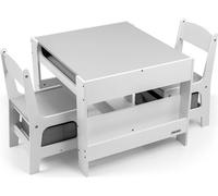 Ensemble table et chaises - SVEN - blanc