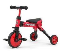Milly Mally Grande 2-in-1 Draisienne à 3 Roues Junior Rouge Rood G