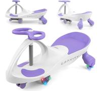 Milly Mally GRAVITY Ride-On White Purple Véhicule à gravité pour enfants à partir de 3 ans