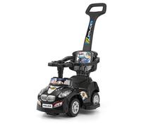 Trotteurs Milly Mally Happy Runner voiture de police noir