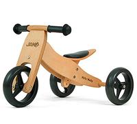 Milly Mally Jake Draisienne à Deux ou Trois Roues Vélo en Bois Natural