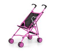 Milly Mally Julia Prestige Baby Golf Stroller noir pour poupées