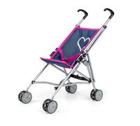 Milly Mally Julia Prestige Navy Baby Golf Stroller pour poupées