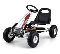 Kart à pédales Thor Blanc Rouge G