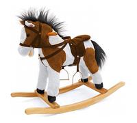 Milly Mally Mustang, 3 année(s), Noir, Marron, Blanc, Peluche, Bois, Cheval, 30 kg, CE