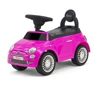 Milly Mally Porteur en Forme de Voiture Fiat 500 Milly Mally Rose
