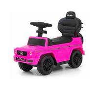 Milly Mally Porteur Mercedes G350D Rose avec Barre de Poussée