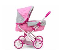 Milly Mally Poupée landau Alice Prestige Filles 67 cm Rose/Gris