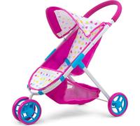 Milly Mally Susie Candy Baby Golf Stroller pour poupées