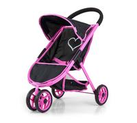 Milly Mally Susie Prestige Baby Golf Stroller noir pour poupées