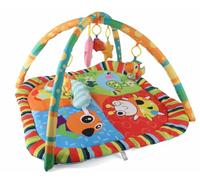 Milly Mally TinyMini Tapis éducatif Feuille (Animaux Colorés)