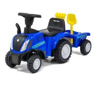 Milly Mally tracteur Ride On New Holland T7 56 cm bleu 4-pièces