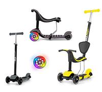 Porteur Trottinette 3 en 1 Milly Mally Little Star Jaune jaune TU