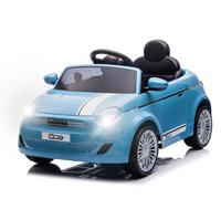 Milly Mally Véhicule à batterie Fiat 500e Blue