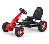 Milly Mally Viper Kart à pédales Go-Kart Vélo et véhicule pour Les Enfants à partir de 3 Ans Rouge