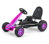 Milly Mally Viper - Voiture à pédale - avec Frein à Main - pour Enfants à partir de 3 Ans - Rose