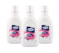 Milmil Bain moussant, parfum de protéines de lait, format pratique, testé dermatologiquement - 3 x 2000 ml