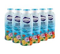 MILMIL Douche - Aloha Aloha - avec antibactérien naturelle - 1000 ml - Lot de 6 pièces