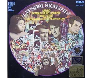 MILNES, Sherrill / SHARPE, Terrance / VAN ALLAN, Richard / NEW PHILHARMONIA ORCHESTRA / LEVINE, James - I Vespri Siciliani (Die Sizilianische Vesper) / SKB-R 25120/1-4