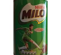Milo Lot de 3 mélanges à boisson en poudre de malt aromatisé au chocolat, extrait de malt unique, enrichi en vitamines et minéraux, sac de 400 g