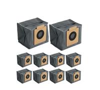Miloidea Lot de 10 sacs à poussière de rechange compatibles avec aspirateur robot Eufy X8 Pro - Accessoires jetables de grande capacité de 2,5 l