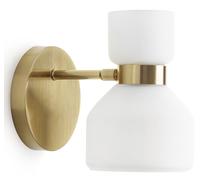 Miloox Fifty applique murale 1x40 W blanc-doré 1744.17