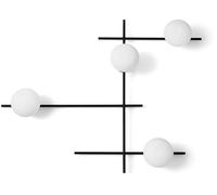 Miloox Mikado applique murale 4x28 W blanc-noir 1744.177