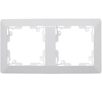 MILOS cadre double, blanc mat, cadre double