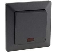 ChiliTec Interrupteur de contrôle MILOS anthracite avec cadre