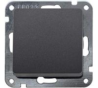 MILOS Wechsel-Schalter anthrazit ohne Rahmen, UP