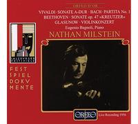 Milstein, Nathan - Beethoven / Glazounov / Vivaldi - Sonates pour violon ( enr. 1956 )