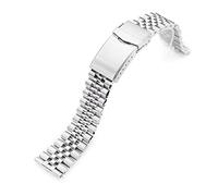 MiLTAT 18 mm Super-JUB-II Bracelet de montre en métal à dégagement rapide Extrémité droite