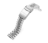 MiLTAT 20mm Bracelet de montre version à usage courant à bout droit, style-JUB