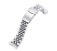 MiLTAT 22 mm Angus-J Louis JUB Bracelet de montre en métal compatible avec Orient Triton