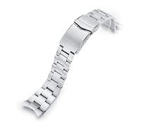 MiLTAT 22 mm Super-O Boyer Bracelet de montre en métal compatible avec Orient Kamasu