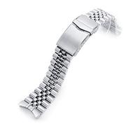 MiLTAT Bracelet de montre JUB 22 mm compatible avec Orient Kamasu RA-AA0004E19A RA-AA0001B19A RA AA0002L19B