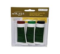 Miltec Crème Camouflage Tube 30g (x3) Adulte Unisexe, Marron/Vert/Noir, Taille unique